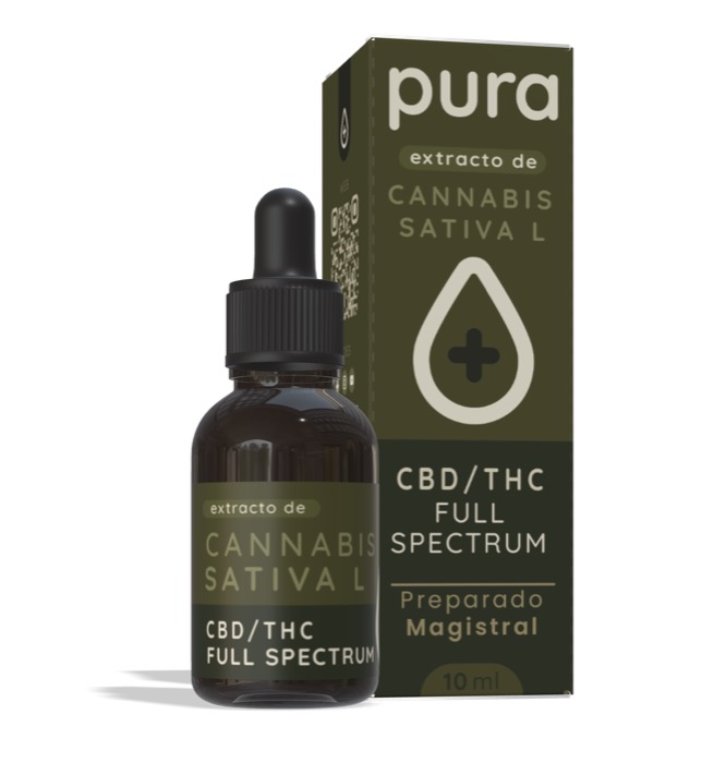 Aceites CBD:THC Full Spectrum Pura